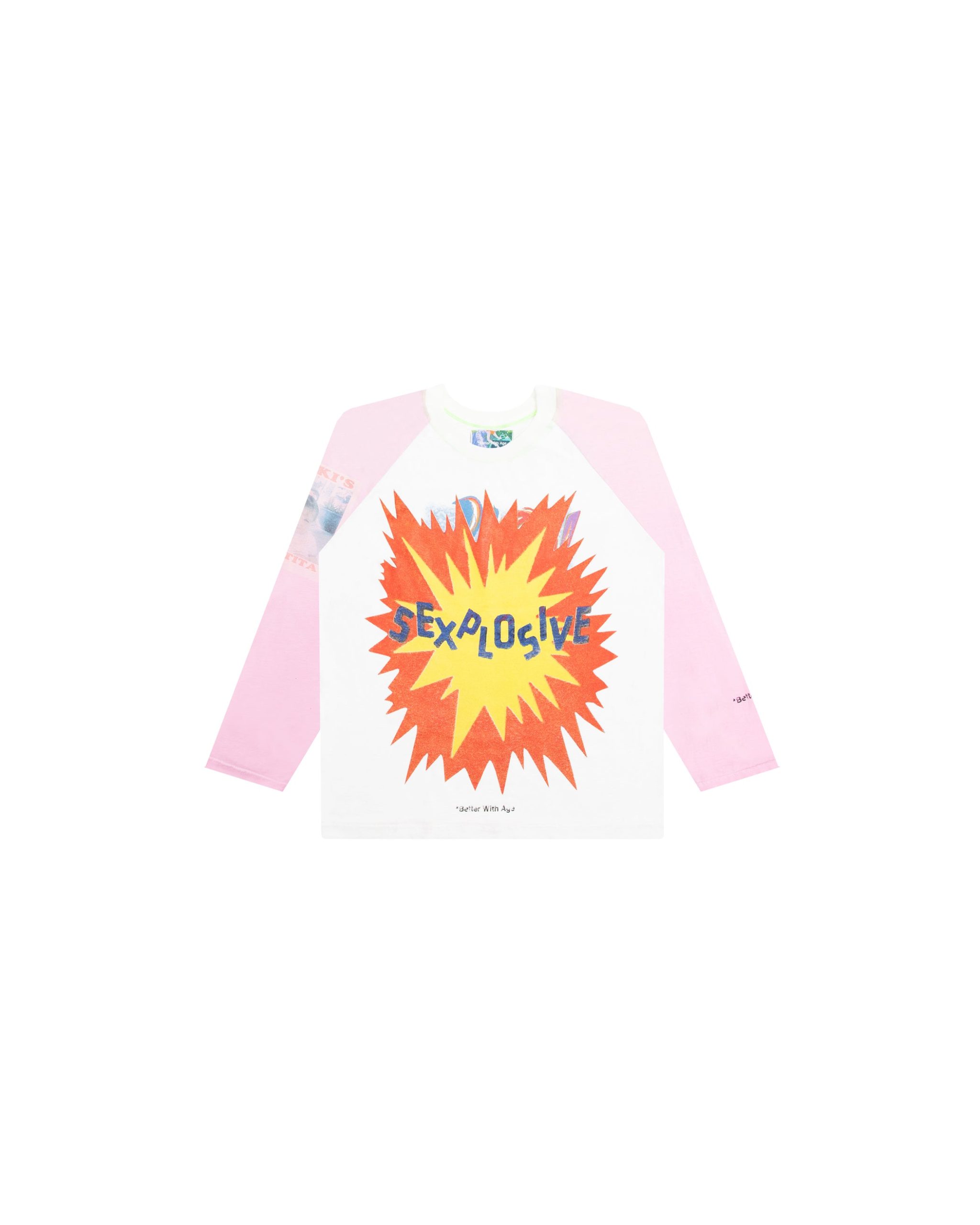 BETTER WITH AGE SEXPLOSIVE - RAGLAN TEE BETTER WITH AGE SEXPLOSIVE - RAGLAN TEE