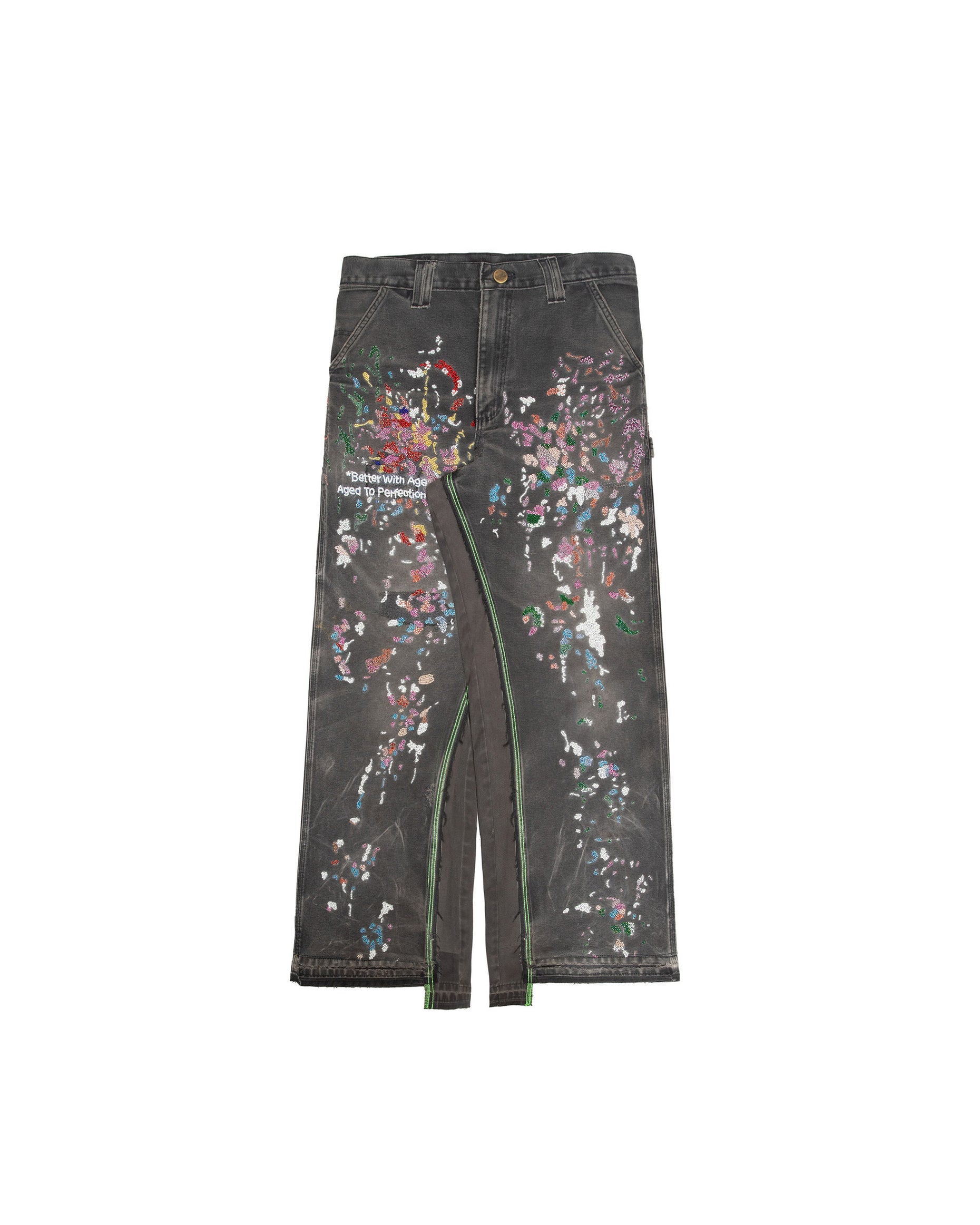 BWA PAINTER'S HAND-BEADED DOUBLE-WIDE TROUSER BWA PAINTER'S HAND-BEADED DOUBLE-WIDE TROUSER