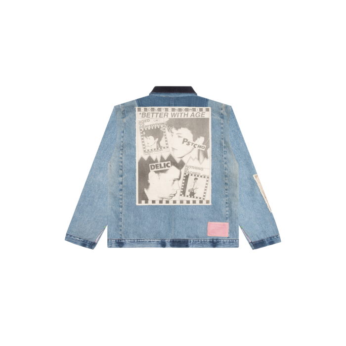 BWA ROCK CITY RECONSTRUCTED DENIM JACKET