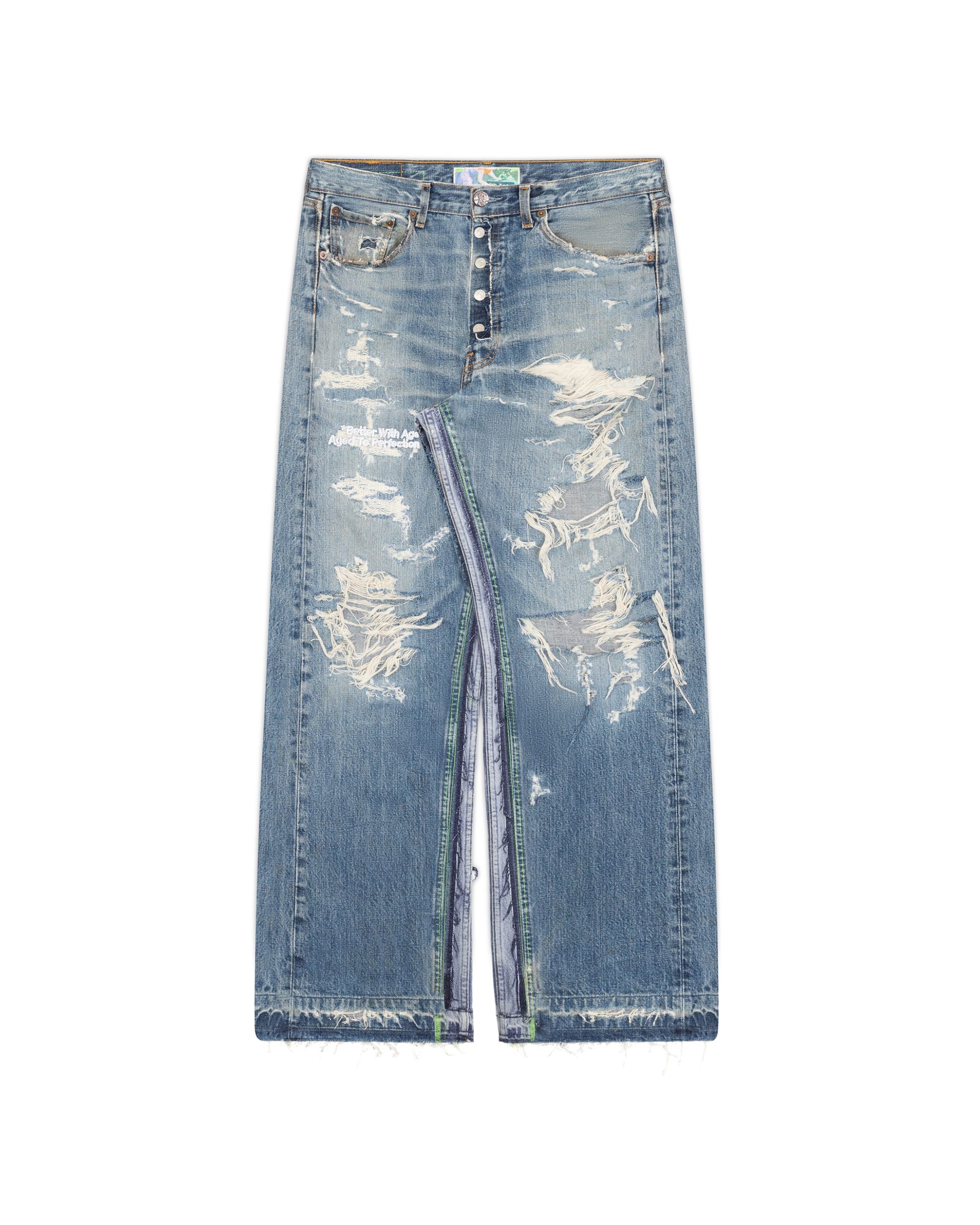 BWA SMOKED DOUBLE-WIDE DENIM BWA SMOKED DOUBLE-WIDE DENIM
