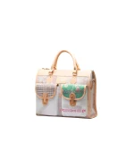 Better with age Isaac hand-quilted carry-on bag